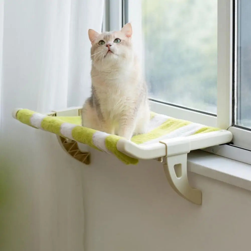 Cama Suspensa para Gatos na Janela Sem Furação – Pet Premium™ | Conforto Elevado e Vista Perfeita