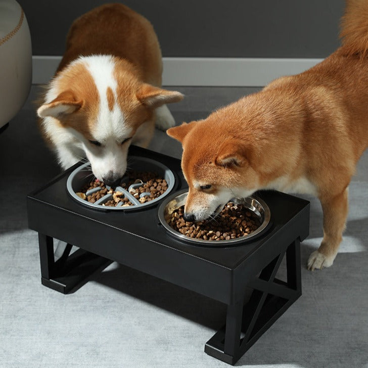 Tigela Elevada com Ajuste de Altura - Pet Premium™