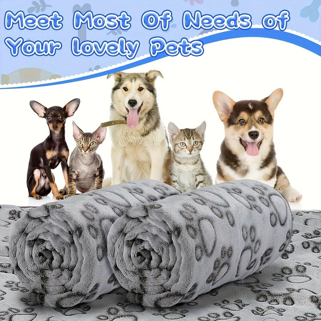 Cobertor Pet Macio Cartoon Cães e Gatos - Pet Premium™