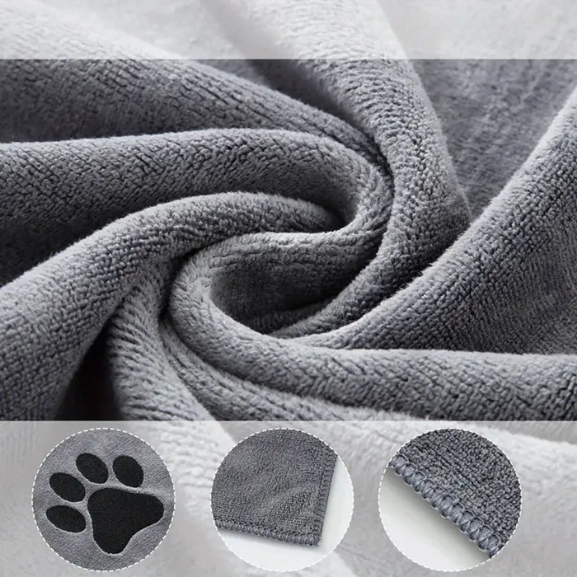 Toalha Pet Ultra-absorvente e Macia - Pet Premium™