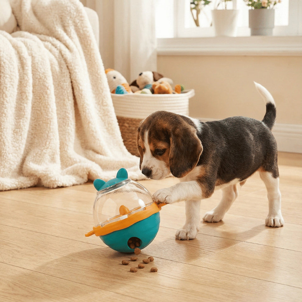 Brinquedo Quebra-Cabeça Pet Bro® – Alimentador Interativo de Distribuição Lenta para Cães