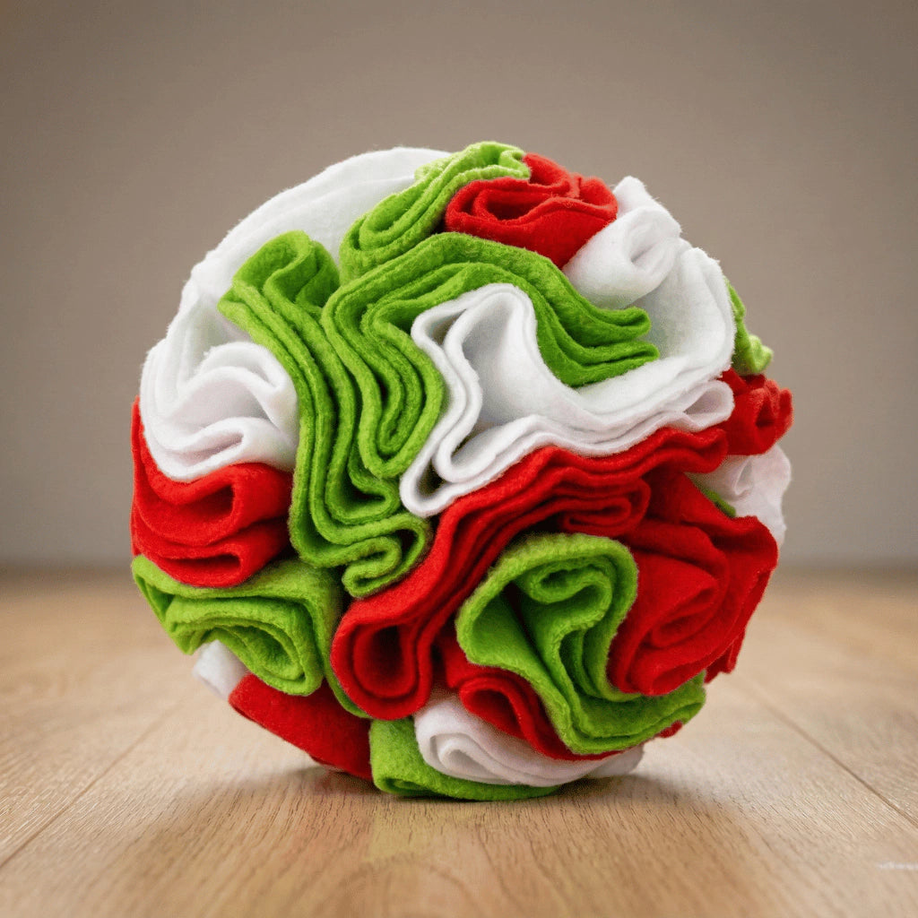 Bola Olfativa Pet Bro® – Brinquedo Interativo de Forragem e Quebra-Cabeça para Cães - Pet Bro