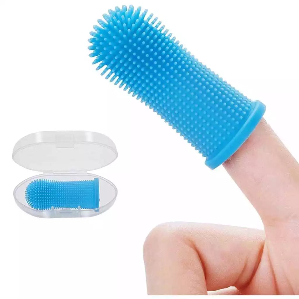 Escova de Dente Pet em Silicone 360° | COMPRE 1 LEVE 2 - Pet Premium™