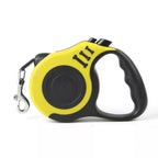 Guia Retrátil Multifuncional para Pets - Amarelo