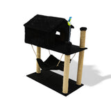 Arranhador para Gatos com Casinha e Playground Completo – Pet Premium™