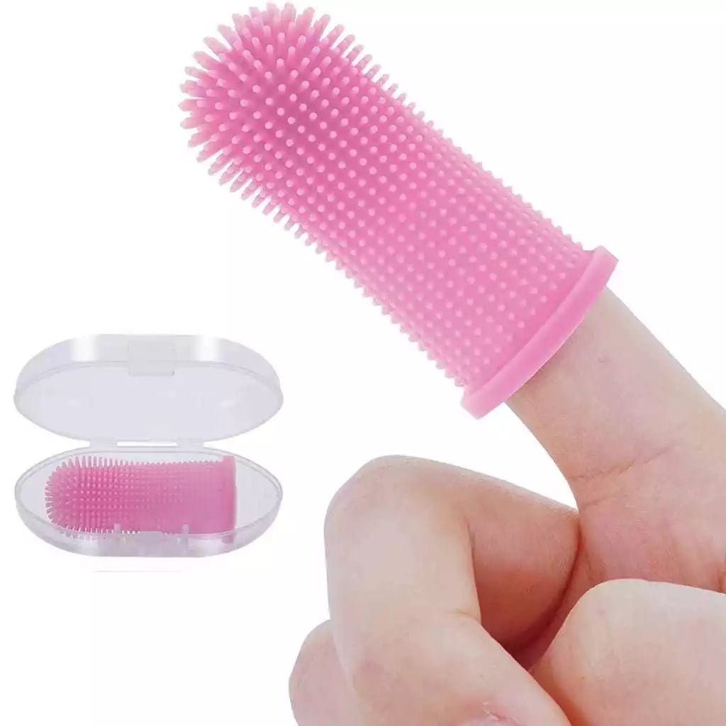 Escova de Dente Pet em Silicone 360° | COMPRE 1 LEVE 2 - Pet Premium™
