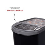 Porta Ração Empilhável até 17kg com Tampa 34L para Cachorro e Gato – Pet Premium™ | Organização e Conservação