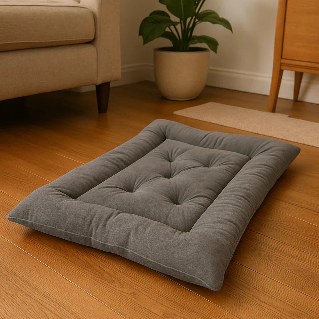 Colchão Pet Luxo com Capitonê Pet Premium™ – Conforto Macio e Sofisticação em Várias Cores