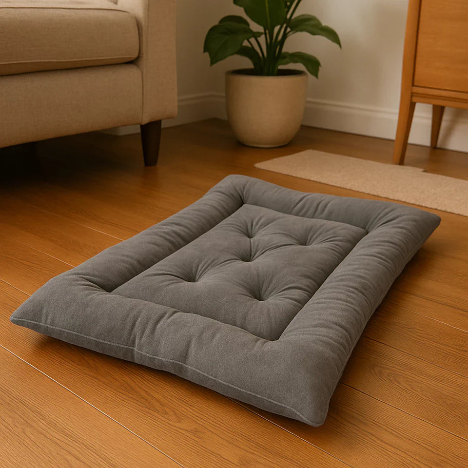 Colchão Pet Luxo com Capitonê Pet Premium™ – Conforto Macio e Sofisticação em Várias Cores