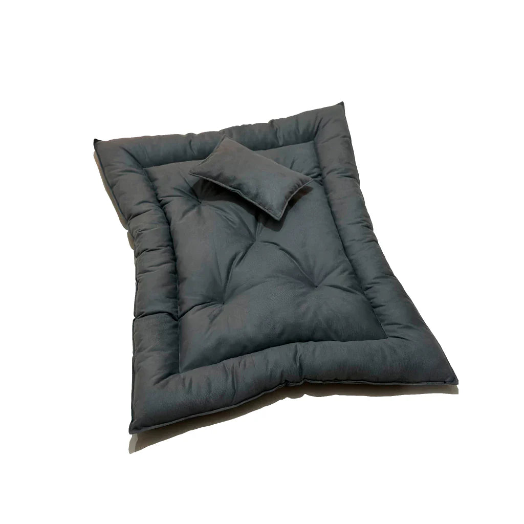Colchão Pet Luxo com Capitonê Pet Premium™ – Conforto Macio e Sofisticação em Várias Cores