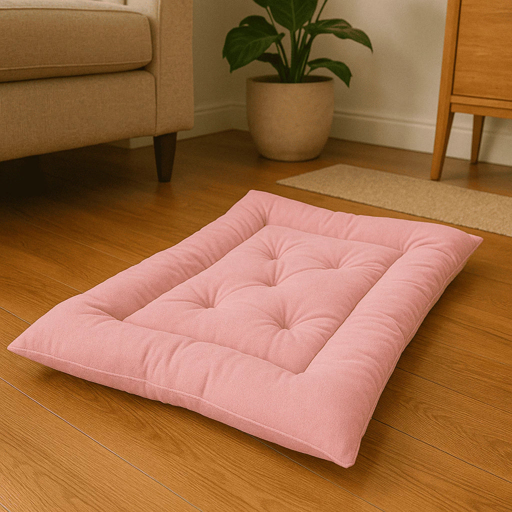 Colchão Pet Luxo com Capitonê Pet Premium™ – Conforto Macio e Sofisticação em Várias Cores