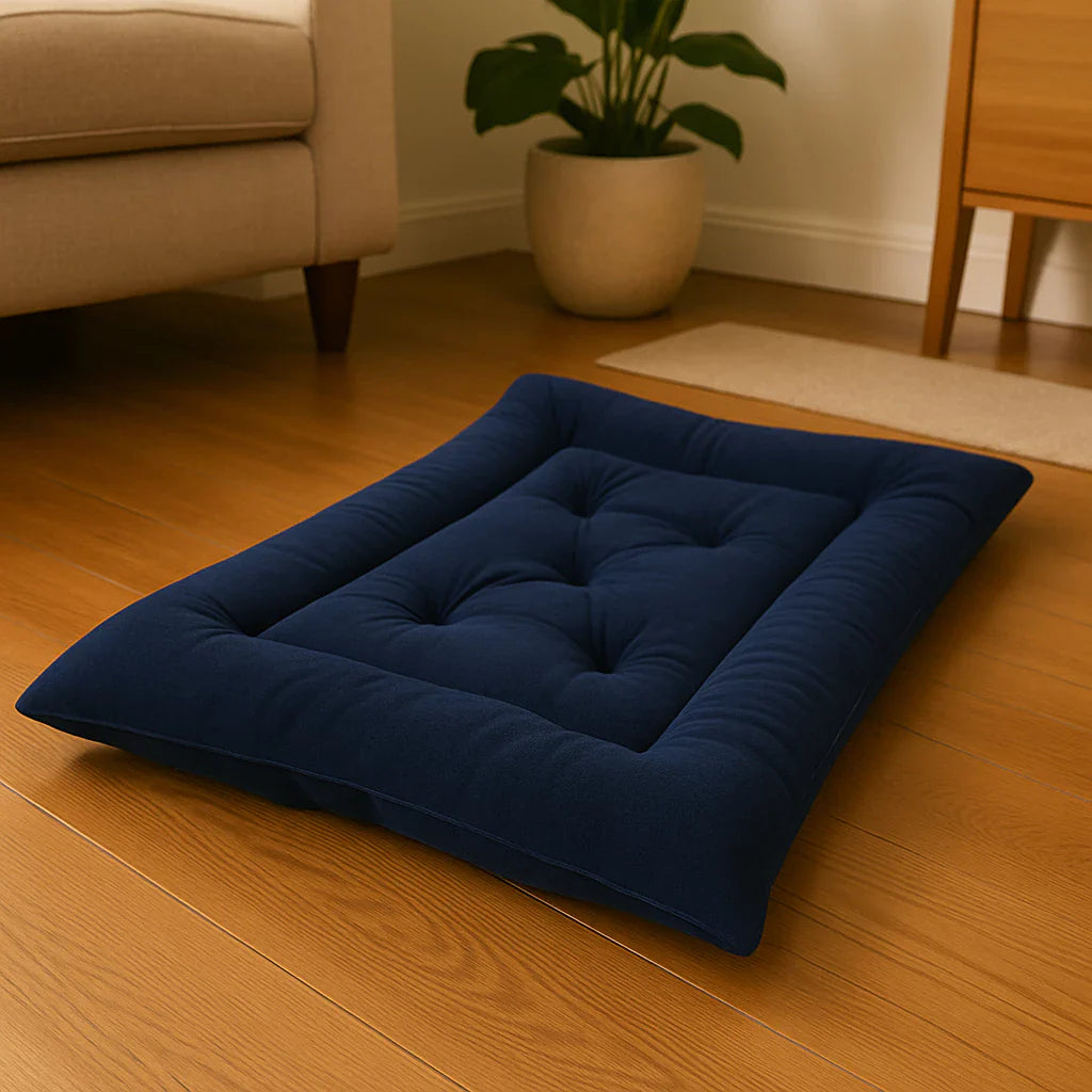 Colchão Pet Luxo com Capitonê Pet Premium™ – Conforto Macio e Sofisticação em Várias Cores