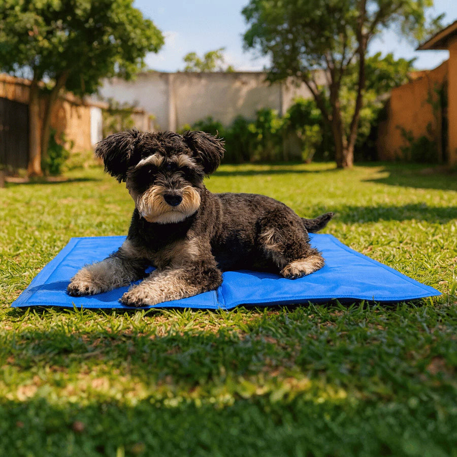 Tapete Gelado para Pets - Pet Premium™ | Refrescante Contra Calor + Conforto Imediato + Anti estresse