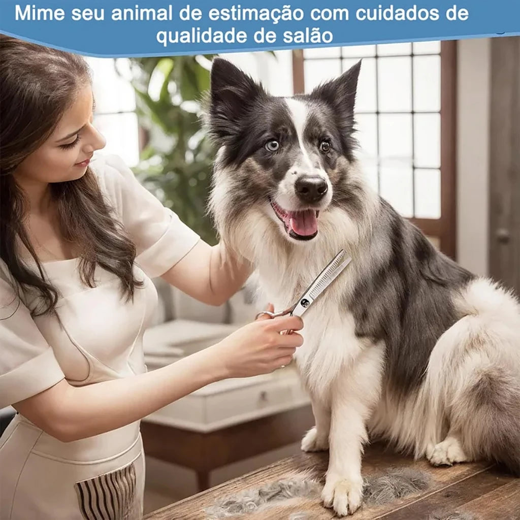 Kit de Tesouras para Tosa Pet 5 em 1 - foto 3