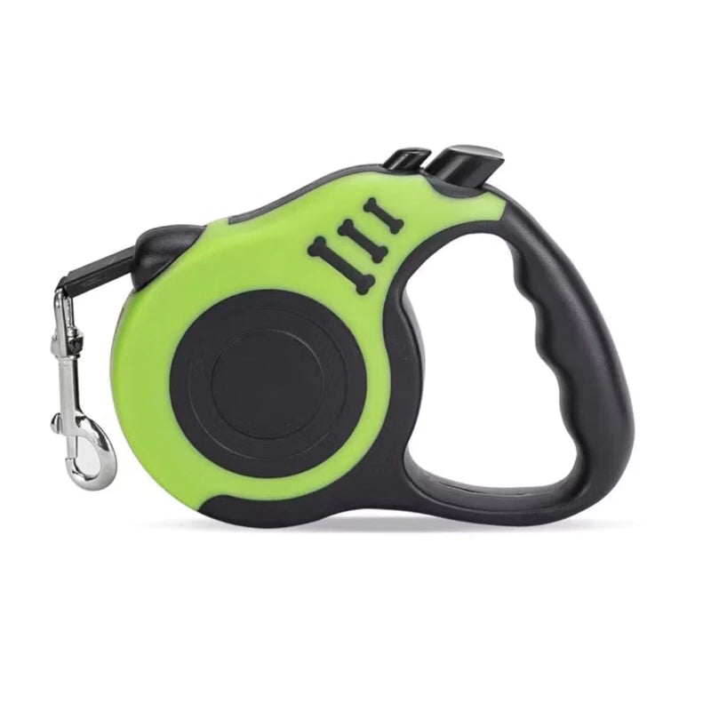 Guia Retrátil Multifuncional para Pets - Verde