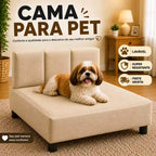 Sofá Cama Pet com Cabeceira Removível