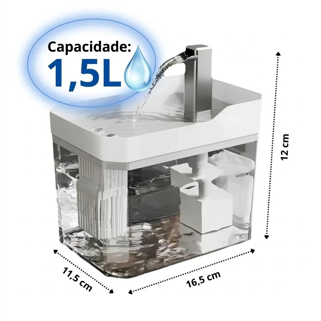 Bebedouro Automático para Pets - Pet Premium™