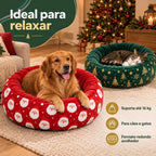 Cama Pet Natalina para Cães e Gatos - Pet Premium™
