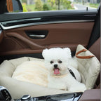 Cama Automotiva Impermeável em Couro Sintético - Pet Premium™