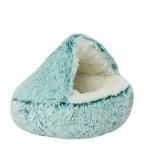 Cama Toca Anti Ansiedade de Pelúcia - Pet Premium™