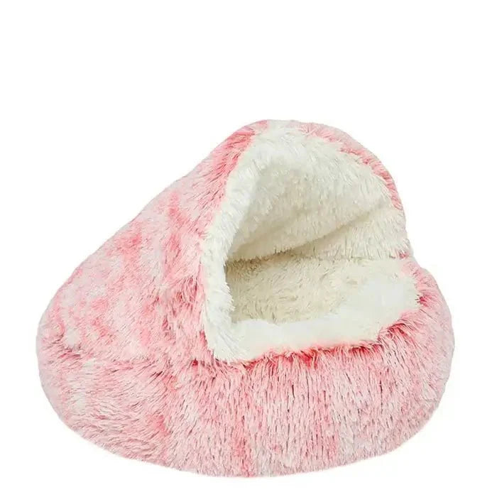 Cama Toca Anti Ansiedade de Pelúcia - Pet Premium™
