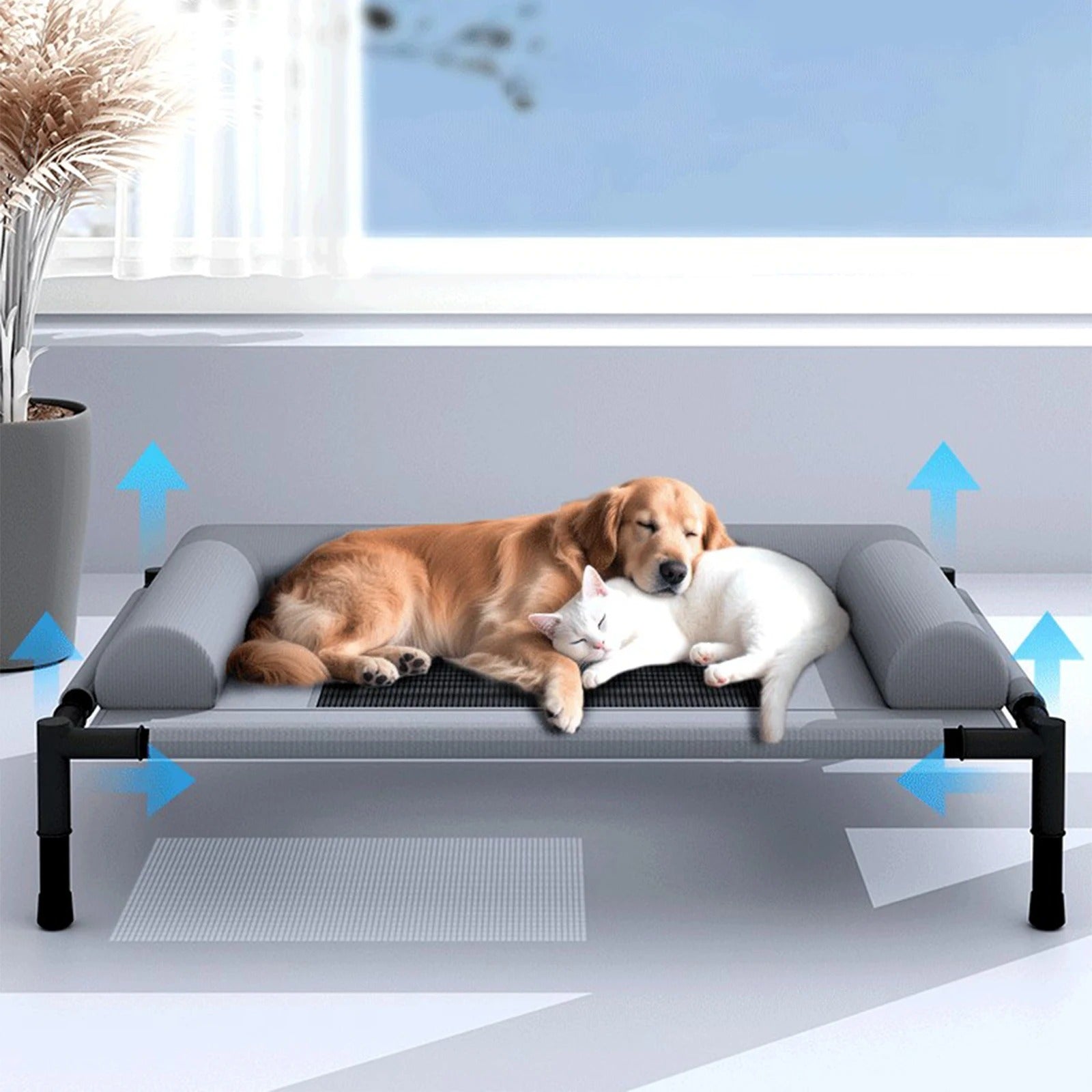 Cama Pet Elevada Comfort - Pet Premium™