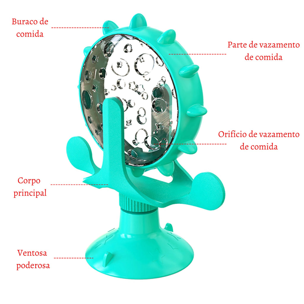 Brinquedo Interativo Giratório para Pets - foto 2