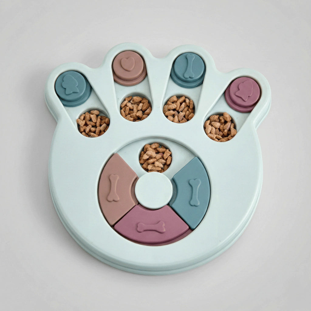 Brinquedo Puzzle Pet Premium™ – Alimentador Lento Interativo para Treino, Inteligência e Bem-Estar de Cães