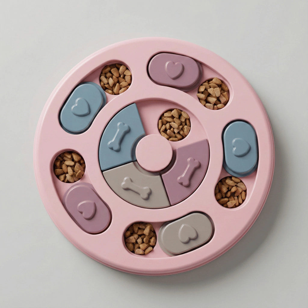 Brinquedo Puzzle Pet Premium™ – Alimentador Lento Interativo para Treino, Inteligência e Bem-Estar de Cães