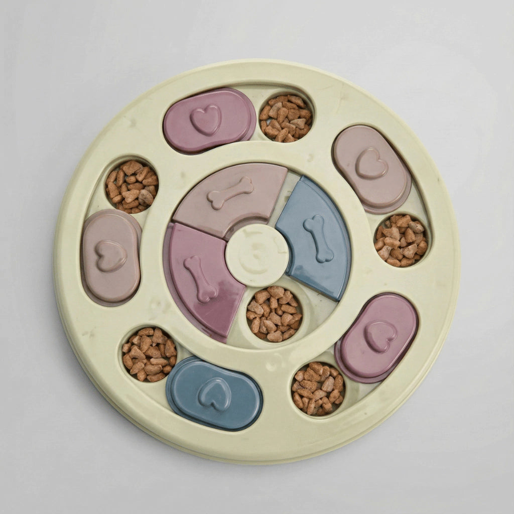 Brinquedo Puzzle Pet Premium™ – Alimentador Lento Interativo para Treino, Inteligência e Bem-Estar de Cães