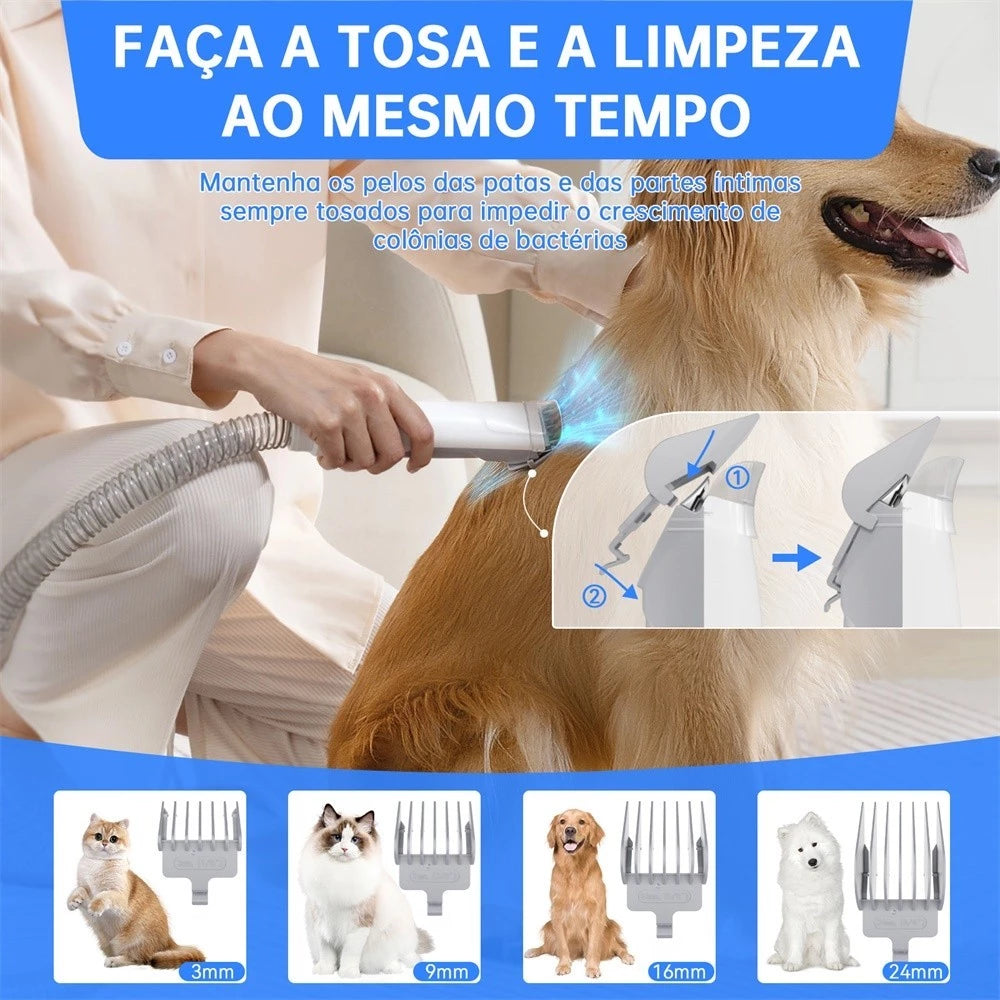 Kit de Limpeza para Pet 7 em 1 - Pet Premium™